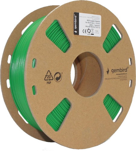 Gembird PETG Filament green - Filament - Main image