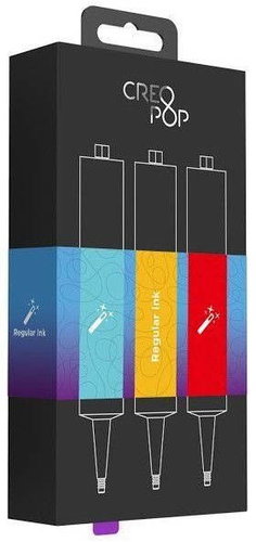 CreoPop Regular Ink - turquoise, orange, red - Cartridge - Main image
