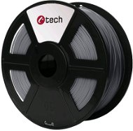 C-TECH Filament ABS strieborný - Filament