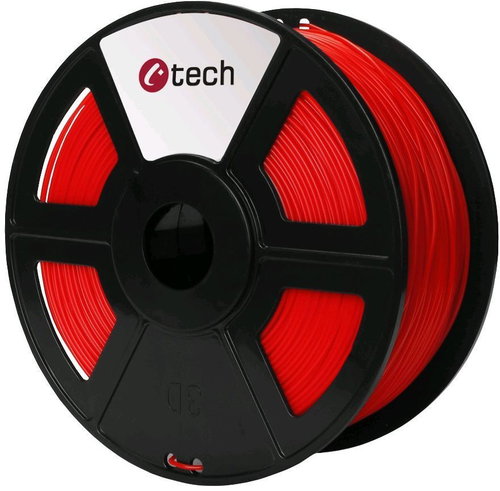 C-TECH Filament PLA, Fluorescent Red - Filament - Main image