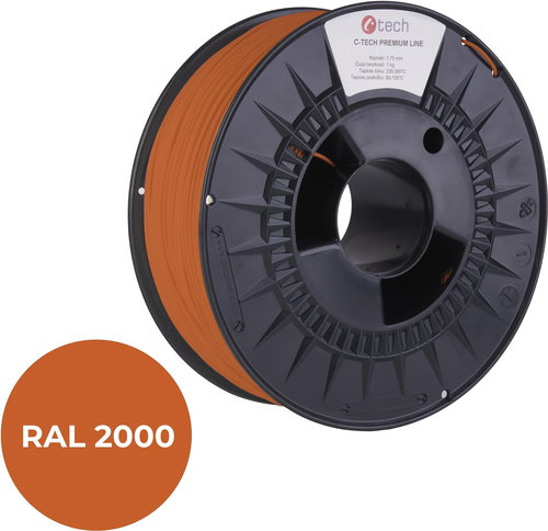 C-TECH PREMIUM LINE ABS, narancssárga RAL2000 - Filament - Fő fotó