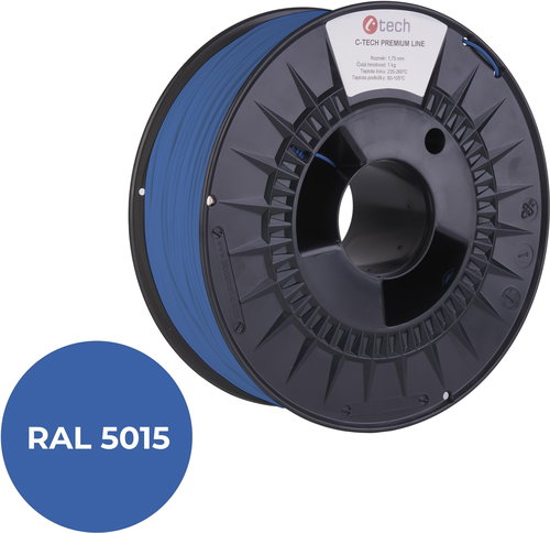 C-TECH filament PREMIUM LINE PLA sky blue RAL5015 - Filament - Main image