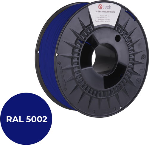 C-TECH filament PREMIUM LINE PLA ultramarine RAL5002 - Filament - Main image