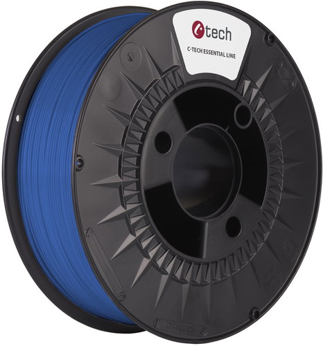 C-TECH ESSENTIAL LINE, PLA, kék, 1,75 mm, 1 kg - Filament - Fő fotó