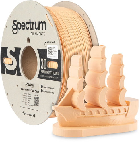 Filament Spectrum Pastello PLA 1.75mm Apricot Orange 1kg - Filament - Main image