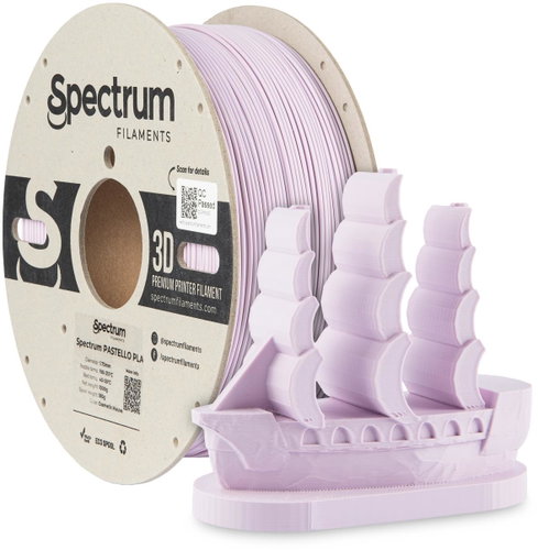 Filament Spectrum Pastello PLA 1.75mm Cosmetic Mauve 1kg - Filament - Main image