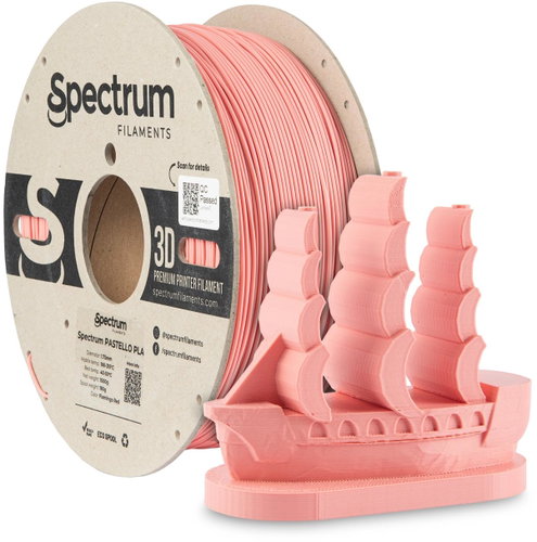 Filament Spectrum Pastello PLA 1.75mm Flamingo Red 1kg - Filament - Main image