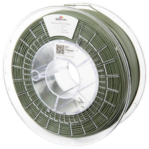 Filament Spectrum PET-G Matt 1.75mm Olive Green 1kg Main image Filament Spectrum PET-G Matt 1.75mm Olive Green 1kg - Filament - Main image