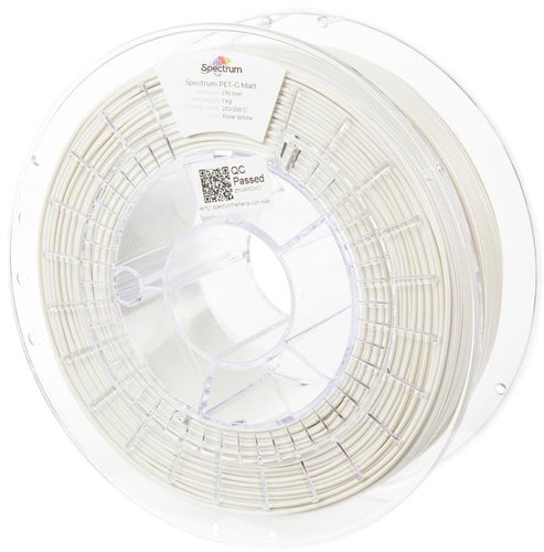 Filament Spectrum PET-G Matt 1.75mm Polar White 1Kg - Filament - Hauptbild