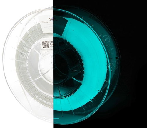 Filament Spectrum PLA Glow in the Dark 1.75mm Blue 0.5kg - Filament - Hlavní obrázek