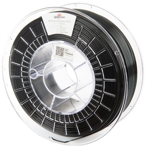Filament Spectrum Premium PCTG 1.75mm Traffic Black 1kg - Filament - Main image