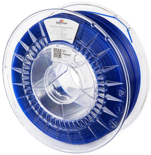 Filament Spectrum Premium PCTG 1.75mm Transparent Blue 1kg - Filament - Main image