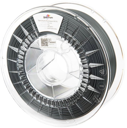 Filament Spectrum Premium PET-G 1.75mm Anthracite Grey 1kg - Filament - Main image