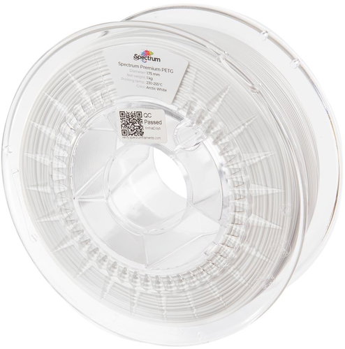 Filament Spectrum Premium PET-G 1.75mm Arctic White 1kg - Filament - Main image
