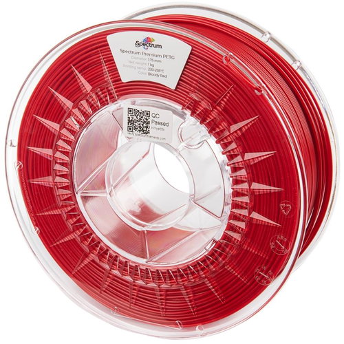 Filament Spectrum Premium PET-G 1.75mm Bloody Red 1kg - Filament - Main image