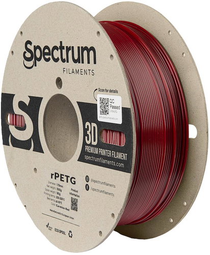 Filament Spectrum rPETG 1.75mm Carmine Red 1kg - Filament - Main image