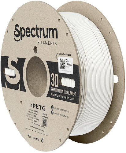 Filament Spectrum rPETG 1.75mm Porcelain White (Ral 280 93 05) 1kg - Filament - Main image