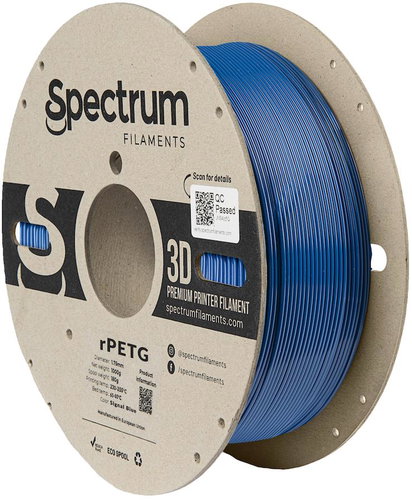 Filament Spectrum rPETG 1.75mm Signal Blue 1kg - Filament - Main image