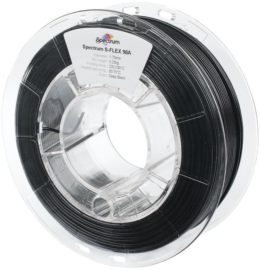 FilamentSpectrumS-Flex98A1.75mmDeepBlack0.25kg