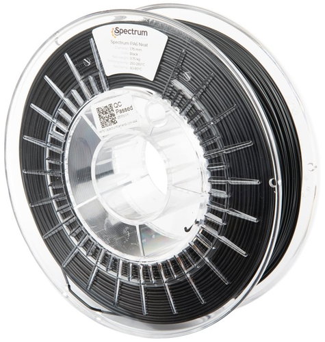 Filament Spectrum PA6 Neat 1.75mm Black 0.75kg - Filament - Main image