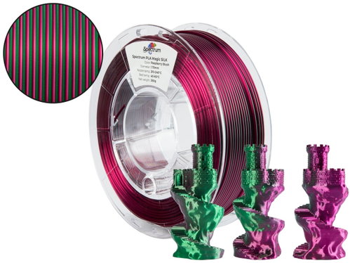 Filament Spectrum PLA Magic SILK 1.75mm RaspBerry Blush 0.25kg - Filament - Main image