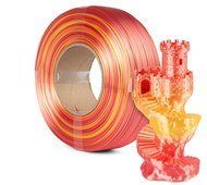 Filament Spectrum ReFill PLA SILK Rainbow 1.75mm Fire Red 1kg - Filament