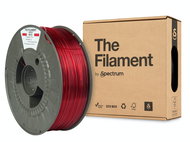 The Filament PETG 1.75mm Transparent Red 1kg - Filament