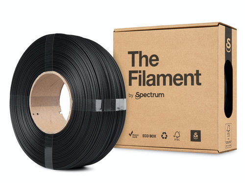 The Filament ReFill PLA CF 1.75mm Black 1kg - Filament - Main image