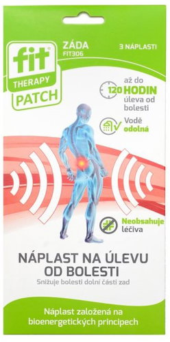 FIT Patch - Back 3 pcs - Plaster - Main image