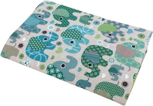 Book cover Elephant green: size 25 x 36 cm - Book Cover - Main image