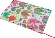Obal na knihu Slon barevný: rozměr 23,5 x 34 cm - Obal na knihu