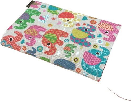 Book cover Elephant coloured: size 22 x 32 cm - Book Cover - Main image