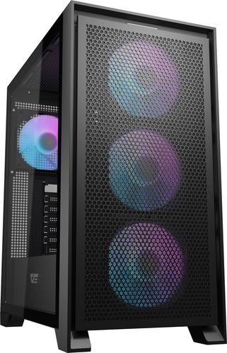 darkFlash DRX70 Mesh Black - Számítógépház - Fő fotó