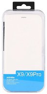 DOOGEE X9/X9 Pro Flip Case + Glass Screen Protector White - Phone Case