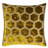 DESIGNERS GUILD MANIPUR 43 x 43 cm, ochre - Pillow