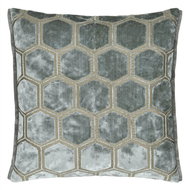 DESIGNERS GUILD MANIPUR 43 x 43 cm, silver - Pillow