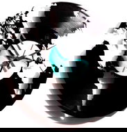 DISCOCLOCK Map of the World  - Wall Clock