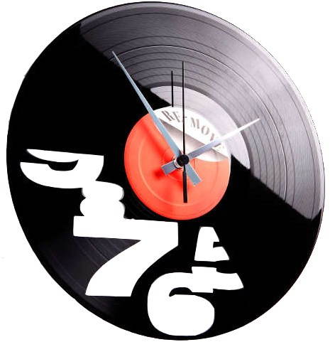 DiscoClock Never 9 to 5 again - Wall Clock - Main image