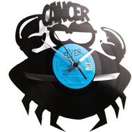 DISCOCLOCK Sign of Cancer  - Wall Clock