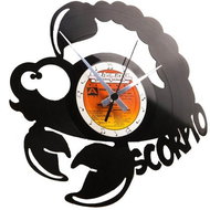 DISCOCLOCK Sign of Scorpio  - Wall Clock