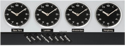  Karlsson 5071BK  - Clock - Main image