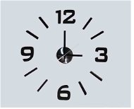 Stardeco Nástenné nalepovacie hodiny HM-10ME101B - Nástenné hodiny