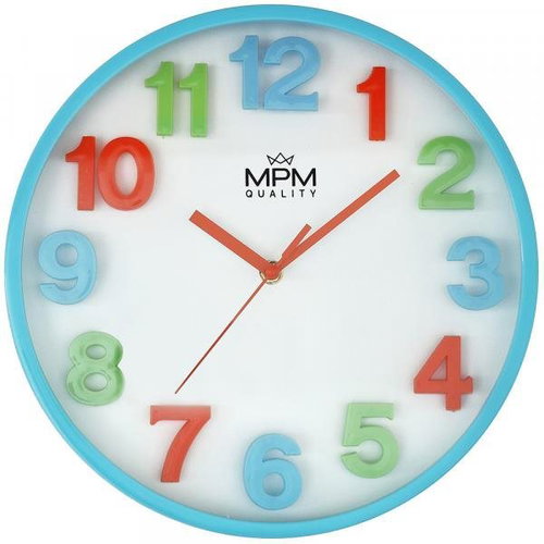 MPM Wall plastic clock E01.4186.30 - Wall Clock - Main image