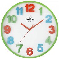 MPM - Nástenné plastové hodiny E01.4186.40 - Nástenné hodiny