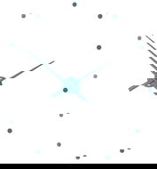 Nomon OJ N815 sea blue - green - Wall Clock