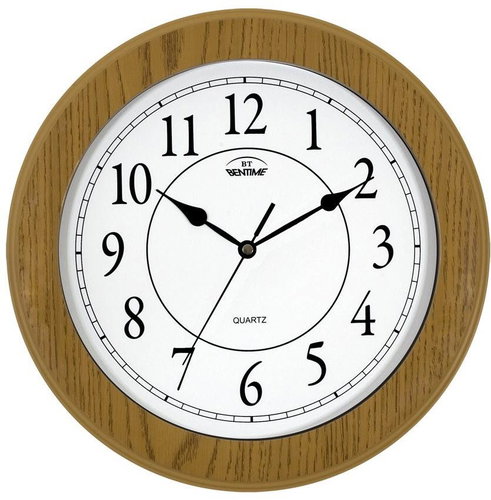 BENTIME H13-7110-OAK Main image BENTIME H13-7110-OAK - Wall Clock - Main image
