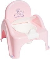 Baby potty with lid Bunny pink - Potty