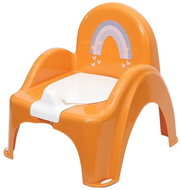 Baby potty with lid Meteo - mustard - Potty
