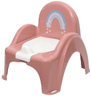 Baby potty with lid METEO pink - Potty