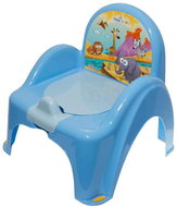 Baby potty with lid safari blue - Potty